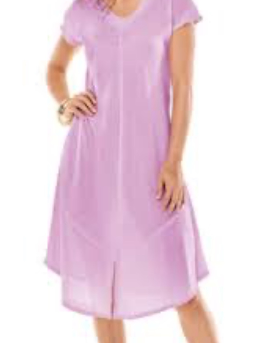 Oh My Gauze Kaley Cotton Gauze Dress 2 L XL Purple Boho